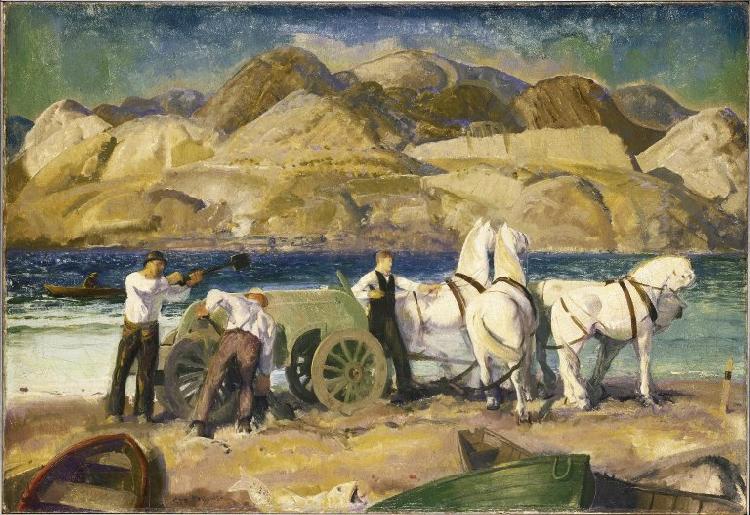 George Wesley Bellows Sand Cart